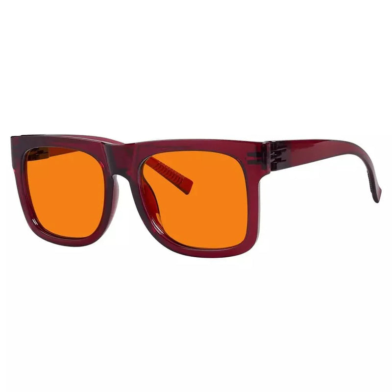 eyekeeper.com 100% Blue Light Blocking Orange Glasses Metalless Screwless Eyewear R2316-B98 Eyeglasses White Smoke Black / without magnification,Clear / without magnification,Green / without magnification,Tortoise / without magnification,Yellow / without magnification,Red / without magnification