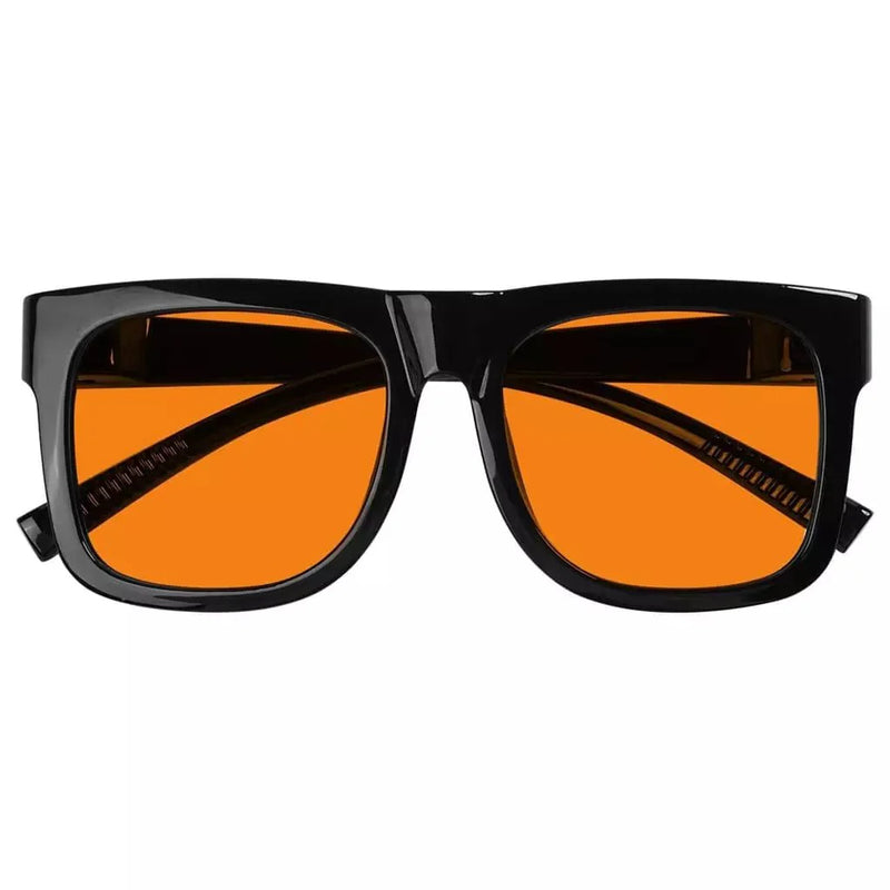 eyekeeper.com 100% Blue Light Blocking Orange Glasses Metalless Screwless Eyewear R2316-B98 Eyeglasses White Smoke Black / without magnification,Clear / without magnification,Green / without magnification,Tortoise / without magnification,Yellow / without magnification,Red / without magnification