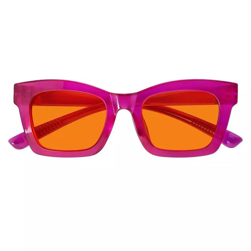 eyekeeper.com 100% Blue Light Blocking Orange Glasses Metalless Screwless R2308-B98 Eyeglasses White Smoke Black / without magnification,Light Blue / without magnification,Green / without magnification,Rose / without magnification,Clear / without magnification,Red / without magnification