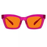 eyekeeper.com 100% Blue Light Blocking Orange Glasses Metalless Screwless R2308-B98 Eyeglasses White Smoke Rose / without magnification
