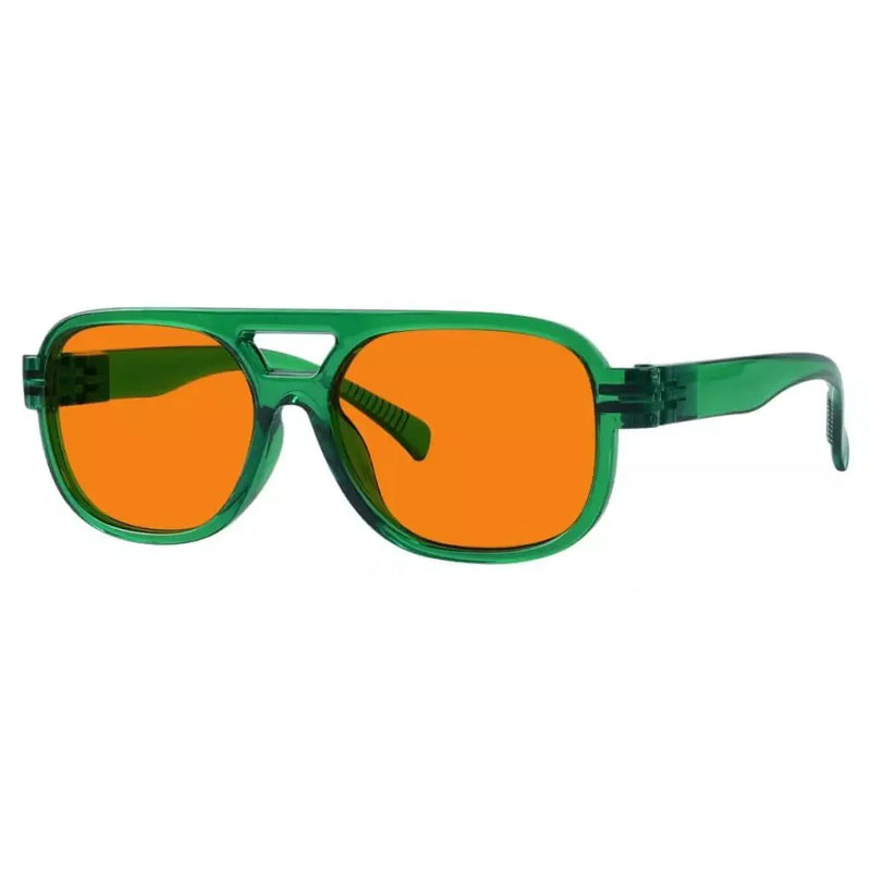 eyekeeper.com 100% Blue Light Blocking Orange Lens Metalless Eyeglasses R2515-B98 Eyeglasses White Smoke Black / without magnification,Clear / without magnification,Green / without magnification,Tortoise / without magnification,Red / without magnification,Yellow / without magnification
