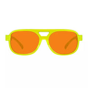 eyekeeper.com 100% Blue Light Blocking Orange Lens Metalless Eyeglasses R2515-B98 Eyeglasses White Smoke Yellow / without magnification