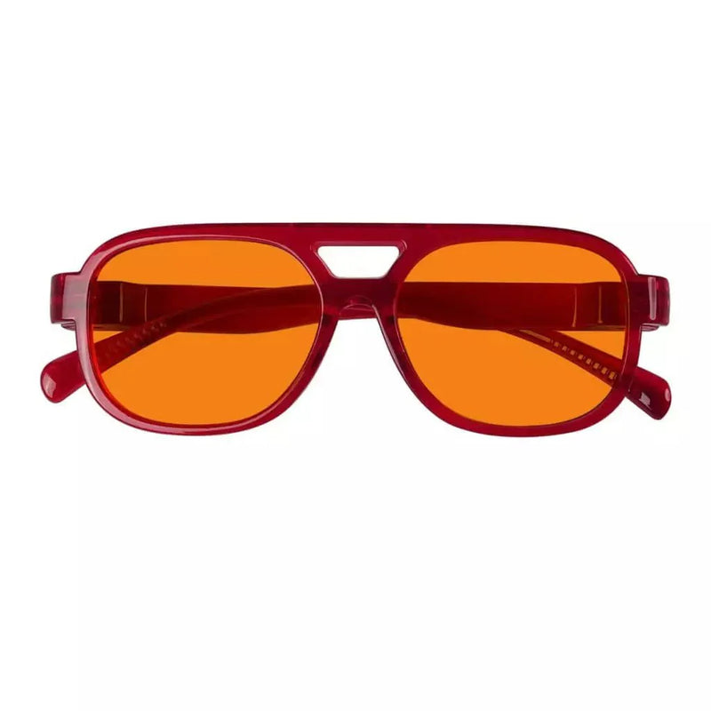 eyekeeper.com 100% Blue Light Blocking Orange Lens Metalless Eyeglasses R2515-B98 Eyeglasses White Smoke Black / without magnification,Clear / without magnification,Green / without magnification,Tortoise / without magnification,Red / without magnification,Yellow / without magnification
