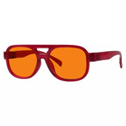 eyekeeper.com 100% Blue Light Blocking Orange Lens Metalless Eyeglasses R2515-B98 Eyeglasses White Smoke Black / without magnification,Clear / without magnification,Green / without magnification,Tortoise / without magnification,Red / without magnification,Yellow / without magnification