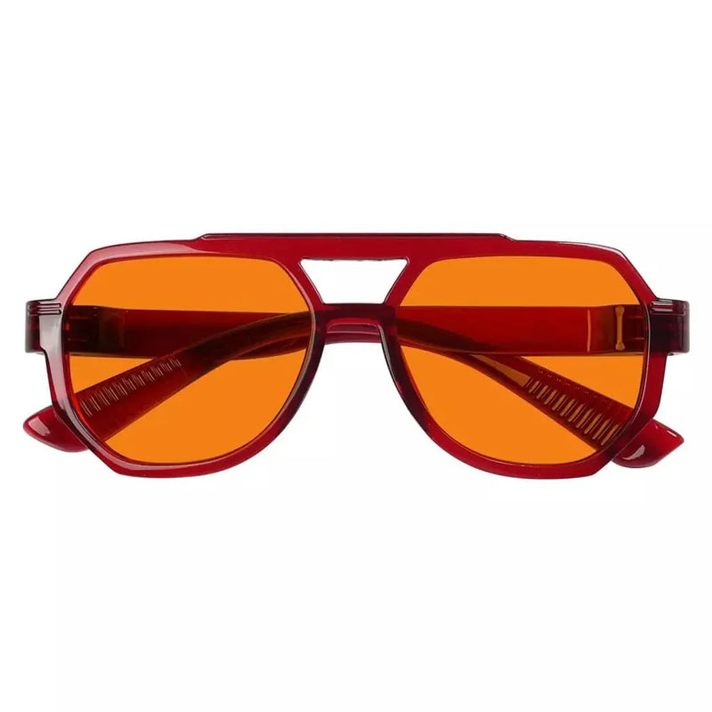 eyekeeper.com 100% Blue Light Blocking Orange Metalless Pilot Glasses NR2309-B98 Eyeglasses White Smoke Black / without magnification,Clear / without magnification,Green / without magnification,Tortoise / without magnification,Red / without magnification,Yellow / without magnification