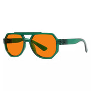 eyekeeper.com 100% Blue Light Blocking Orange Metalless Pilot Glasses NR2309-B98 Eyeglasses White Smoke Black / without magnification,Clear / without magnification,Green / without magnification,Tortoise / without magnification,Red / without magnification,Yellow / without magnification