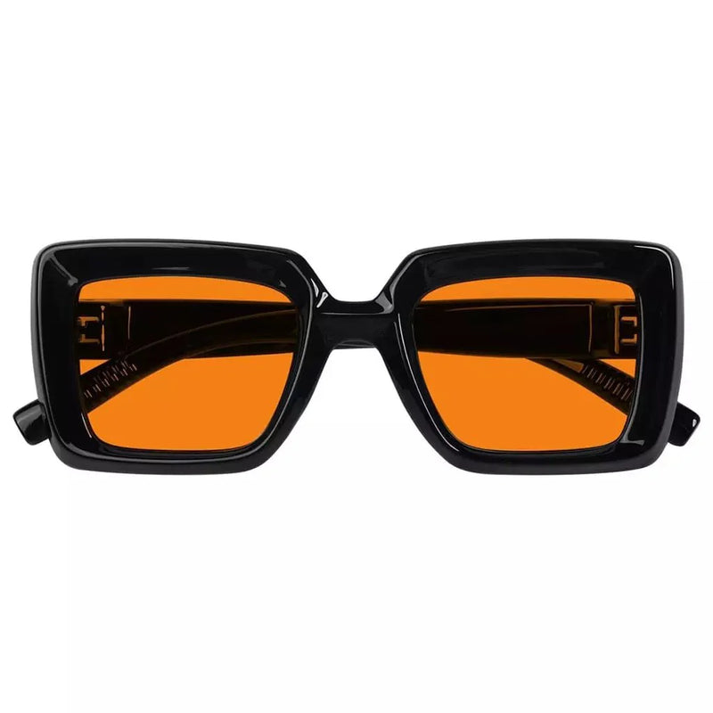 eyekeeper.com 100% Blue Light Blocking Orange Thick Frame Screwless Eyewear NR2101-B98 Eyeglasses White Smoke Black / without magnification,Brown / without magnification,Green / without magnification,Purple / without magnification,Red / without magnification,Rose / without magnification