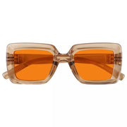 eyekeeper.com 100% Blue Light Blocking Orange Thick Frame Screwless Eyewear NR2101-B98 Eyeglasses White Smoke Black / without magnification,Brown / without magnification,Green / without magnification,Purple / without magnification,Red / without magnification,Rose / without magnification