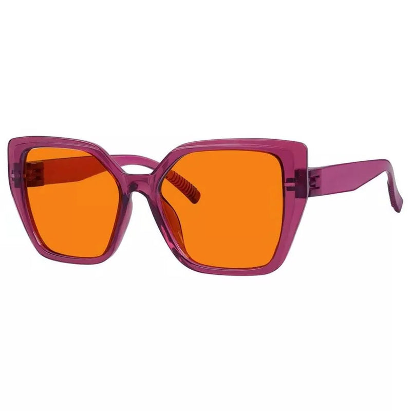 eyekeeper.com 100% Blue Light Blocking Oversized Nighttime Screwless Glasses R2314-B98 Eyeglasses White Smoke Black / without magnification,Light Blue / without magnification,Green / without magnification,Rose / without magnification,Purple Red / without magnification,Red / without magnification