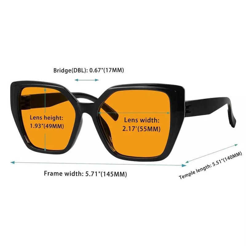 eyekeeper.com 100% Blue Light Blocking Oversized Nighttime Screwless Glasses R2314-B98 Eyeglasses White Smoke Black / without magnification,Light Blue / without magnification,Green / without magnification,Rose / without magnification,Purple Red / without magnification,Red / without magnification