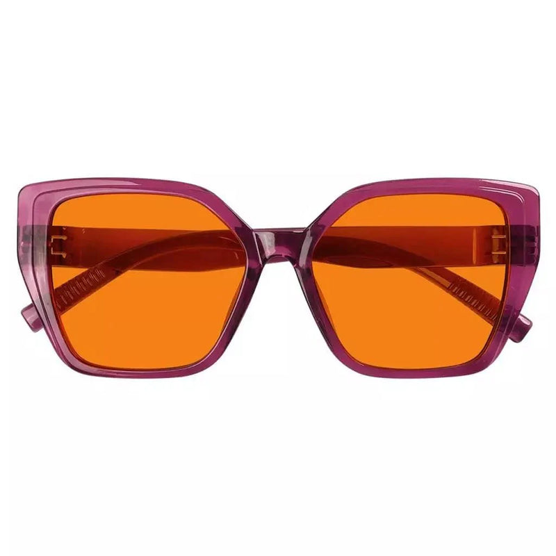 eyekeeper.com 100% Blue Light Blocking Oversized Nighttime Screwless Glasses R2314-B98 Eyeglasses White Smoke Black / without magnification,Light Blue / without magnification,Green / without magnification,Rose / without magnification,Purple Red / without magnification,Red / without magnification