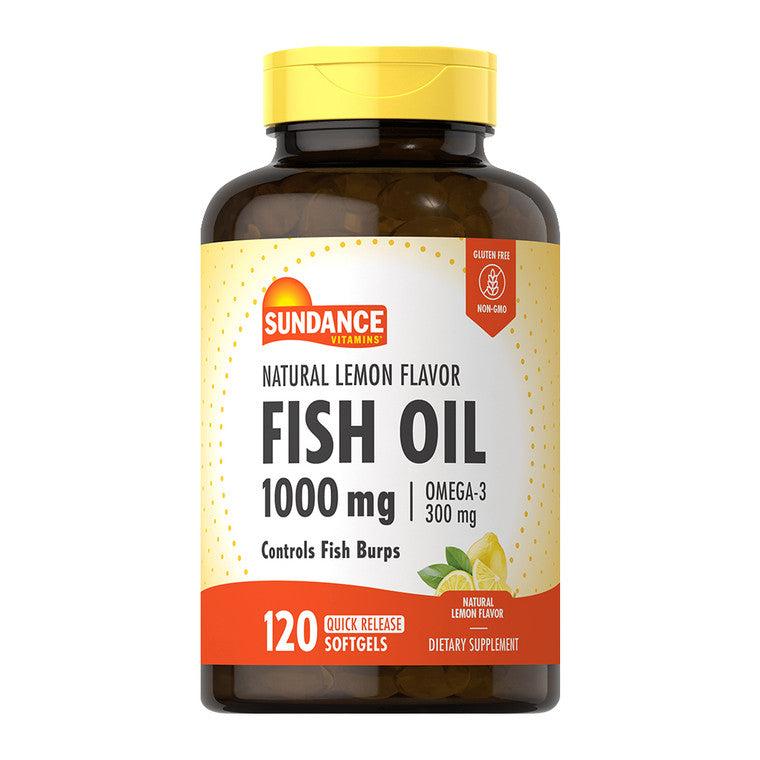 Sundance Sundance Fish Oil Quick Release Softgels, 1000 Mg, 120 Tabs Vitamins & Supplements White Smoke