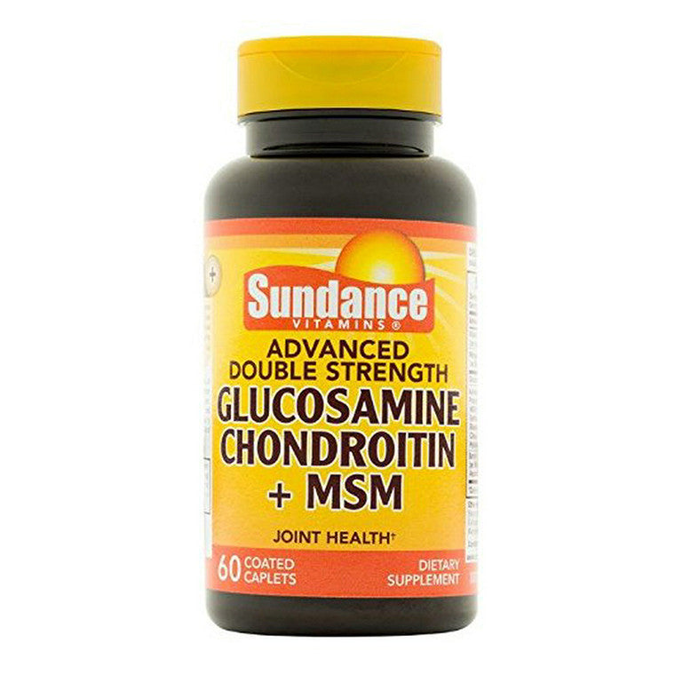 Sundance Sundance Vitamins Glucosamine Chondroitin + MSM, 60 Caplets Vitamins & Supplements White Smoke