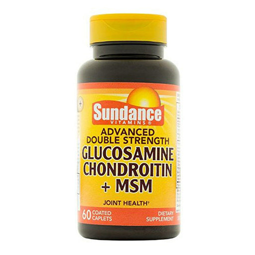 Sundance Sundance Vitamins Glucosamine Chondroitin + MSM, 60 Caplets Vitamins & Supplements White Smoke