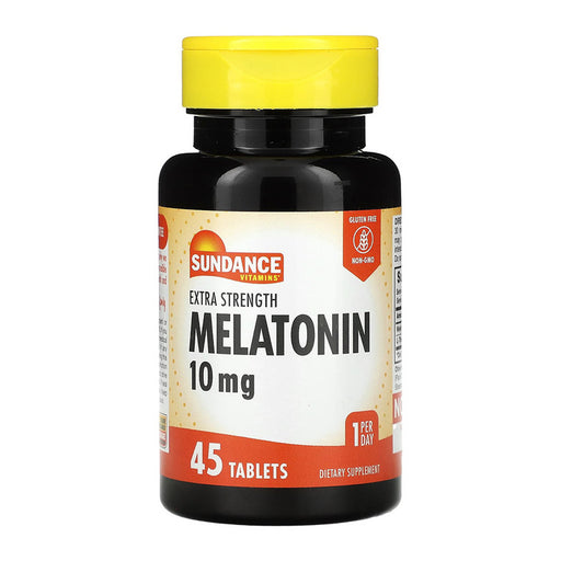 Sundance Vitamins Sundance Vitamins Melatonin 10 Mg – 45 Tablets Vitamins & Supplements White Smoke
