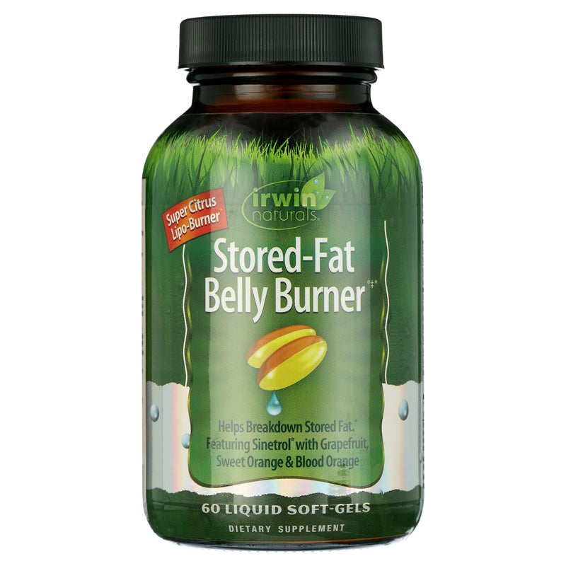 Irwin Naturals Irwin Naturals Stored-Fat Belly Burner – Targeted Weight Management (Liquid Soft-Gels) Vitamins & Supplements White Smoke