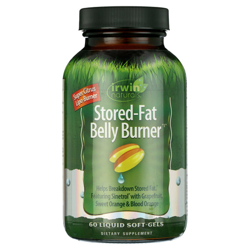 Irwin Naturals Irwin Naturals Stored-Fat Belly Burner – Targeted Weight Management (Liquid Soft-Gels) Vitamins & Supplements White Smoke