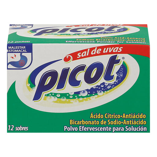 Picot Picot® Sal de Uvas – Effervescent Antacid Powder Health & Beauty Sea Green