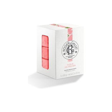 Roger & Gallet Roger & Gallet Fleur De Figuier (Fig Blossom ) Wellbeing Soaps Box of 3x3.5 oz Wellbeing Soaps Beige