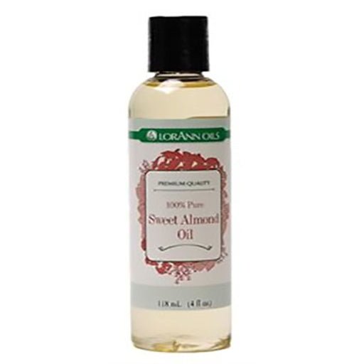 Lorann Oils Inc. Sweet Almond Oil 4 Oz Massage Oil White Smoke