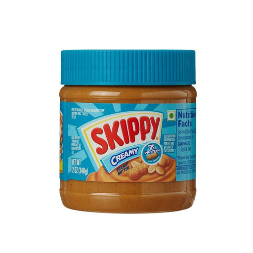 Skippy Skippy Peanut Butter Spread, Creamy 12 Oz Butter & Margarine Dark Cyan