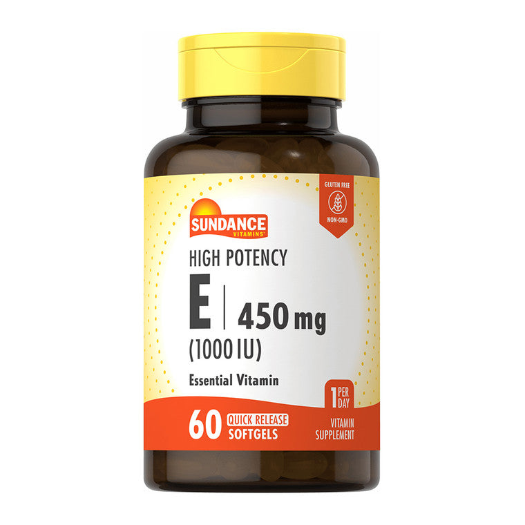 Sundance Sundance Vitamins E Vitamin  Sfgl  1000 IU 60 Vitamins & Supplements White Smoke