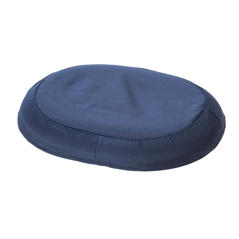 Essential Medical Essential Medical Supply 14 Molded Donut Cushion With Navy Cover Stadium Seats & Cushions White Smoke