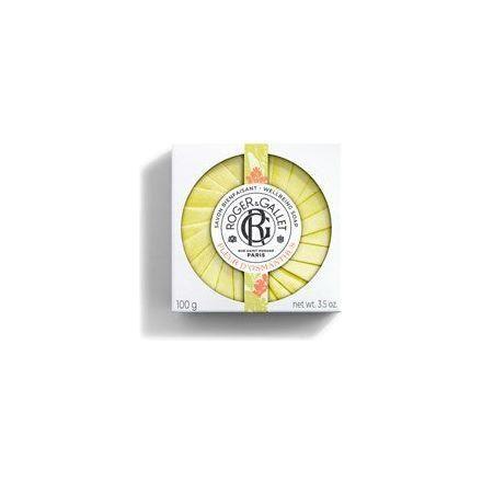 Roger & Gallet Roger & Gallet Fleur D'Osmanthus Wellbeing Soap 3.5 oz Wellbeing Soap Light Gray