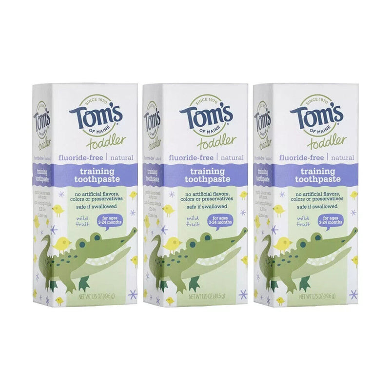 Tom's of Maine Tom's of Maine Toothpaste Fluoride Free Mild Fruit 1.75 Oz Toothpaste Lavender
