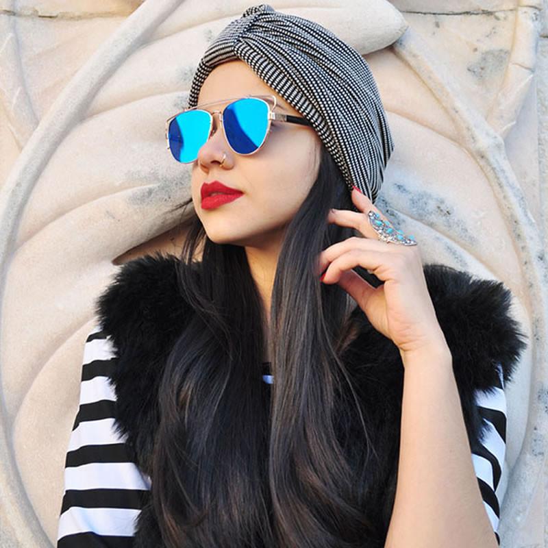 zeroUV Modern Metal Crossbar Mirrored Lens Flat Front Sunglasses A145 Sunglasses Light Gray Gold Ice,Silver Full Mirror,Gold Brown,Black Brown,Gold Pink Mirror,Black Red Mirror,Gold Purple Mirror,Silver Light Mirror,Gunmetal Silver Mirror,Black Gold Mirror,Black Silver Mirror