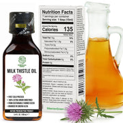 SiberianGreen.com Milk Thistle Oil 100ml | Best Silymarin Supplement for Health Cooking Oils White Smoke