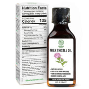 SiberianGreen.com Milk Thistle Oil 100ml | Best Silymarin Supplement for Health Cooking Oils White Smoke
