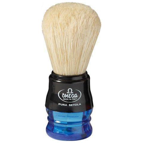 Omega Omega S-Brush Model 100% Synthetic Multi Color #10077 Shaving Brush Dark Slate Gray