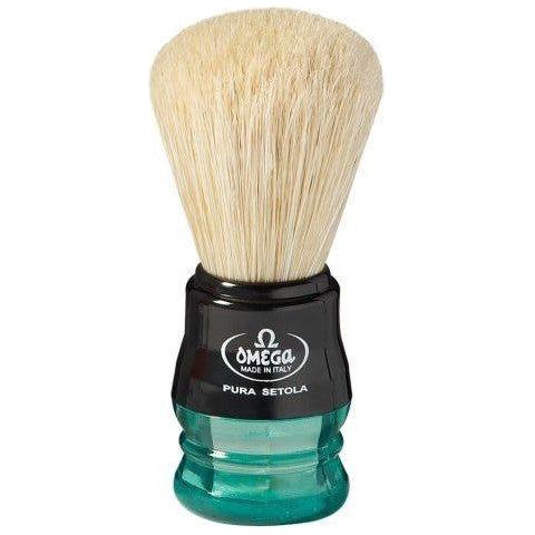 Omega Omega S-Brush Model 100% Synthetic Multi Color #10077 Shaving Brush Dark Slate Gray