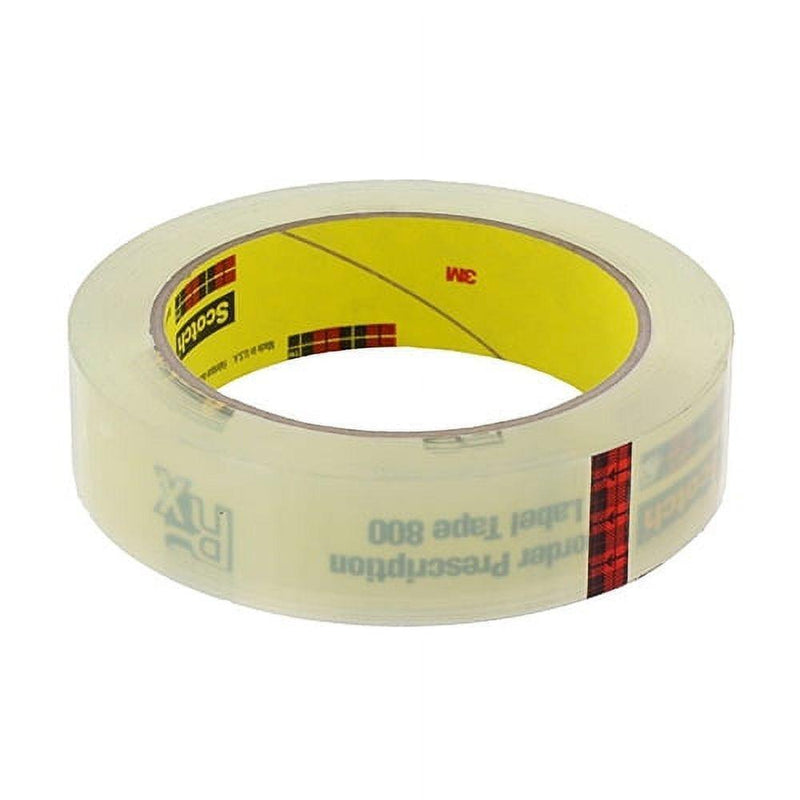 3M 3M Scotch Prescription Label Tape 1 In X 72 Yd Bulk Labels & Tags White Smoke