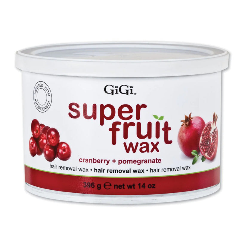 GiGi GiGi Super Fruit Wax Cranberry Pomegranate 14 Oz Hair Removal Lavender