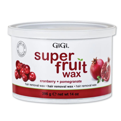 GiGi GiGi Super Fruit Wax Cranberry Pomegranate 14 Oz Hair Removal Lavender