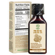 SiberianGreen.com Siberian Pine Nut Oil with Cedar Resin – 100 ml for Immune Support & Digestive Health Cooking Oils White Smoke