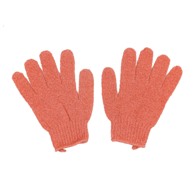 Warren London Exfoliating Dog Bath Gloves Spa Product White Smoke Exfoliating Dog Bath Gloves