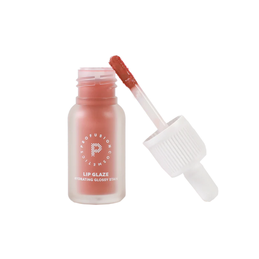 Profusion Cosmetics Lip Glaze Hydrating Lip Stain Lips Light Gray Strawberry Glaze
