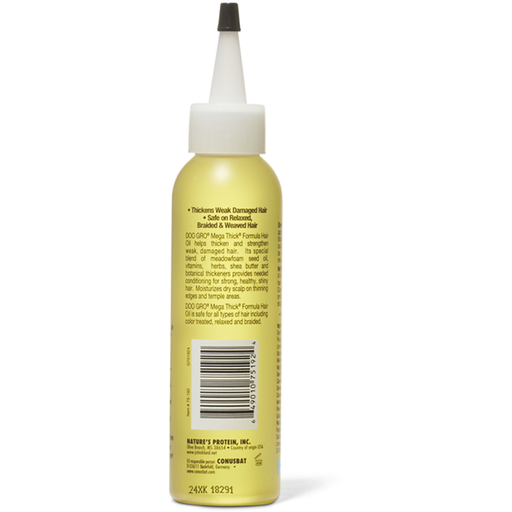 Doo Gro Doo Gro Hair Oil, Mega Thick Formula 4.5 Fl Oz Hair Care White Smoke