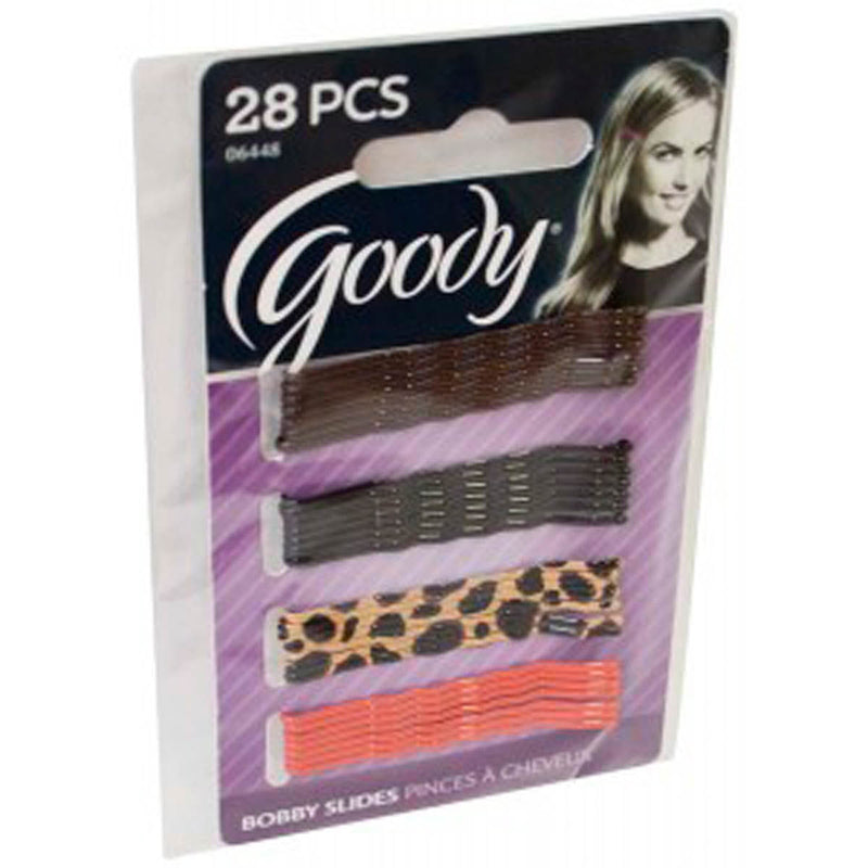 Goody Goody Animal Print Bobby Slides 06448 Health & Beauty White Smoke