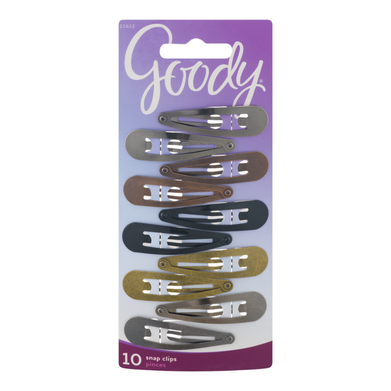 Goody Goody Classics Contour Hair Snap Clips 22622 Hair Care Dim Gray