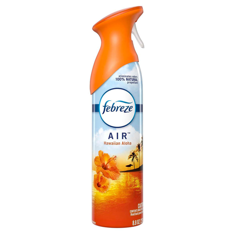 Febreze Febreze AIR Freshener Spray, Hawaiian Aloha, 8.8 Oz Air Fresheners White Smoke