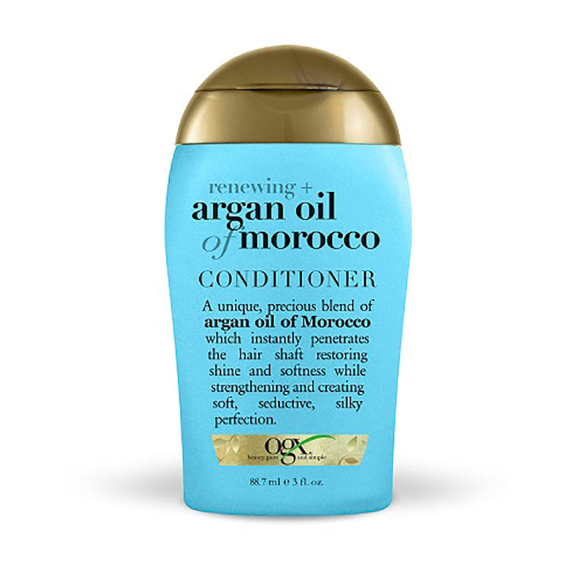 OGX OGX Renewing + Argan Oil Of Morocco Conditioner 3 Fl. Oz. Bottle Conditioners White Smoke