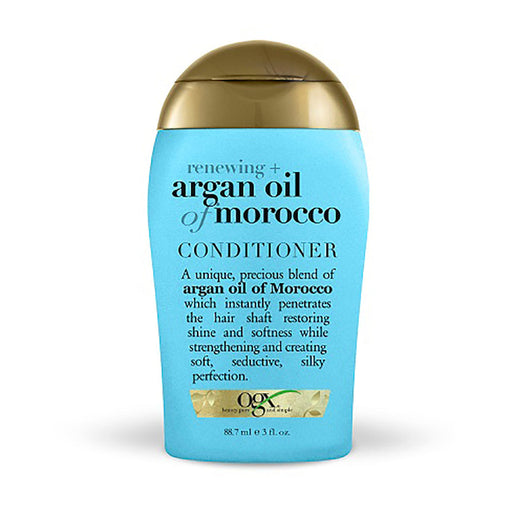 OGX OGX Renewing + Argan Oil Of Morocco Conditioner 3 Fl. Oz. Bottle Conditioners White Smoke