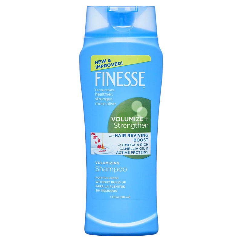 Finesse Finesse Volumize + Strengthen Volumizing Shampoo 13 Fl Oz Shampoo Cornflower Blue