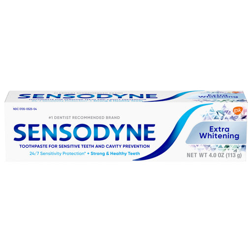 Sensodyne Sensodyne Extra Whitening For Sensitive Teeth Toothpaste, 4 Oz Toothpaste White Smoke