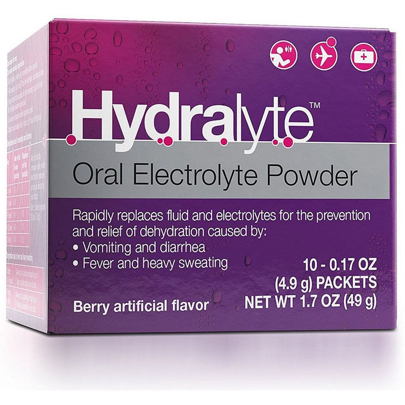 Hydralyte Hydralyte Oral Electrolyte Powder Berry Vitamins & Supplements Dark Slate Blue