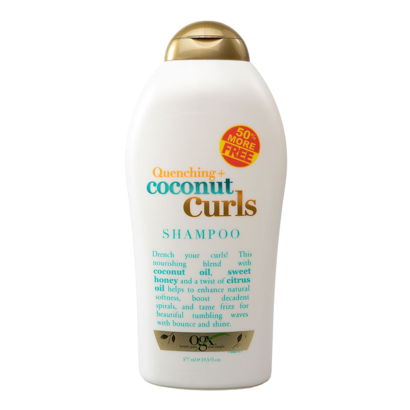 Ogx Ogx Shampoo Coconut Curls 19.5 Ounce Shampoo White Smoke